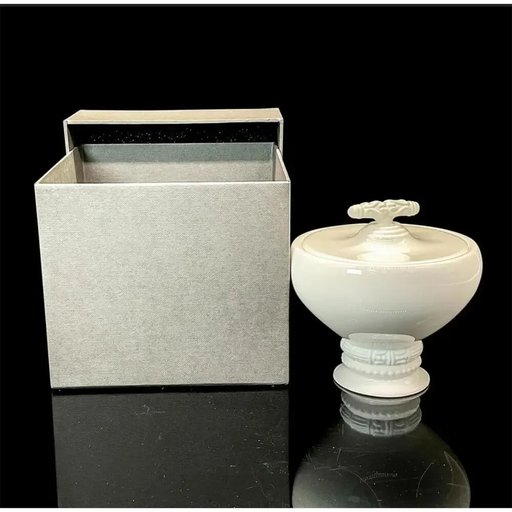 NIB Katy Briscoe Bangles White Bone China Sugar Bowl‎